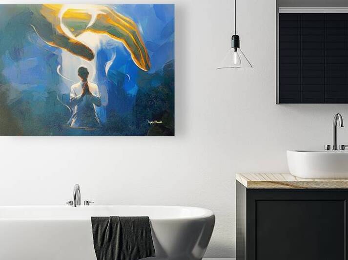 Gods Protection by Wayne Pascall Art