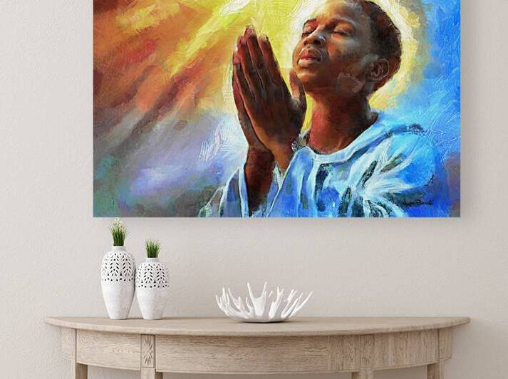 Prayer Time by Wayne Pascall Art