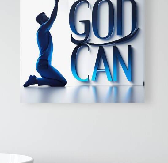 God Can   by Wayne Pascall Art
