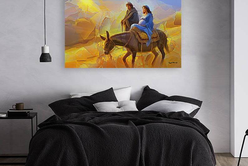 Journey to Bethlehem by Wayne Pascall Art