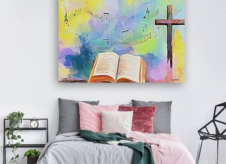 PRAISE BACKGROUND by Wayne Pascall Art