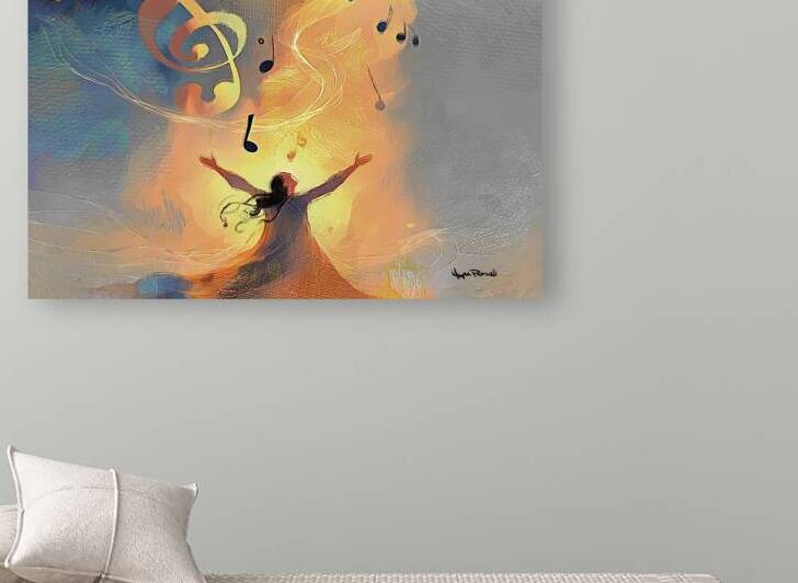 Lifted Hands by Wayne Pascall Art