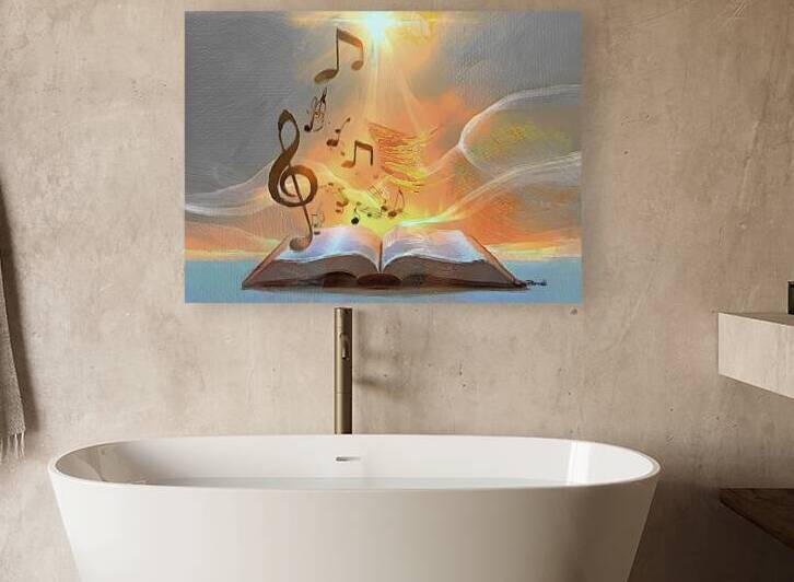 Scripture Song by Wayne Pascall Art