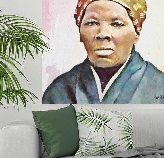 Harriet Tubman by Wayne Pascall Art