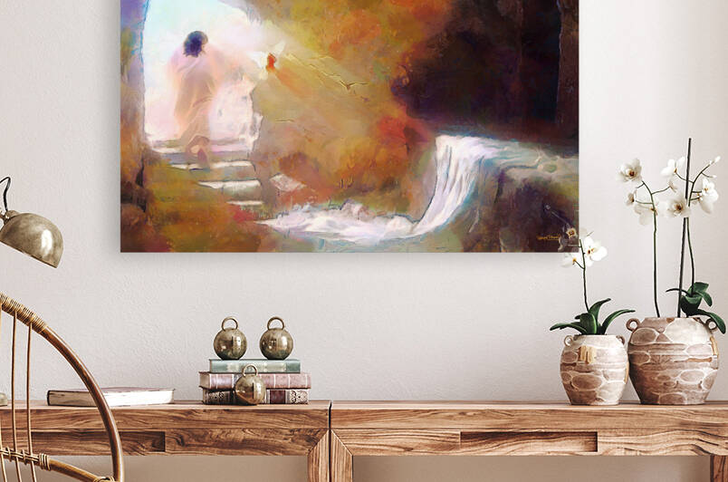 Hallelujah He is Risen by Wayne Pascall Art