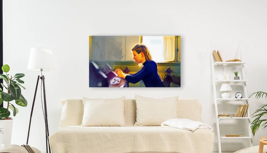 When the Mask Comes Off by Wayne Pascall Art