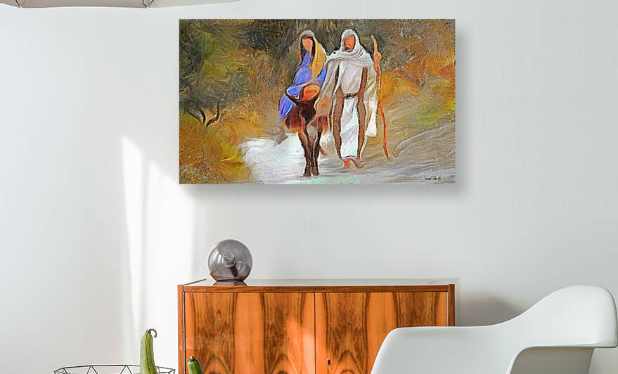 The Nativity by Wayne Pascall Art