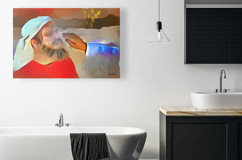 Was Blind but Now I See by Wayne Pascall Art