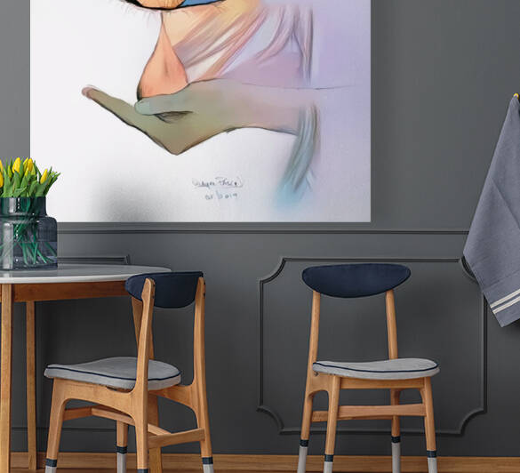 The Comforter by Wayne Pascall Art