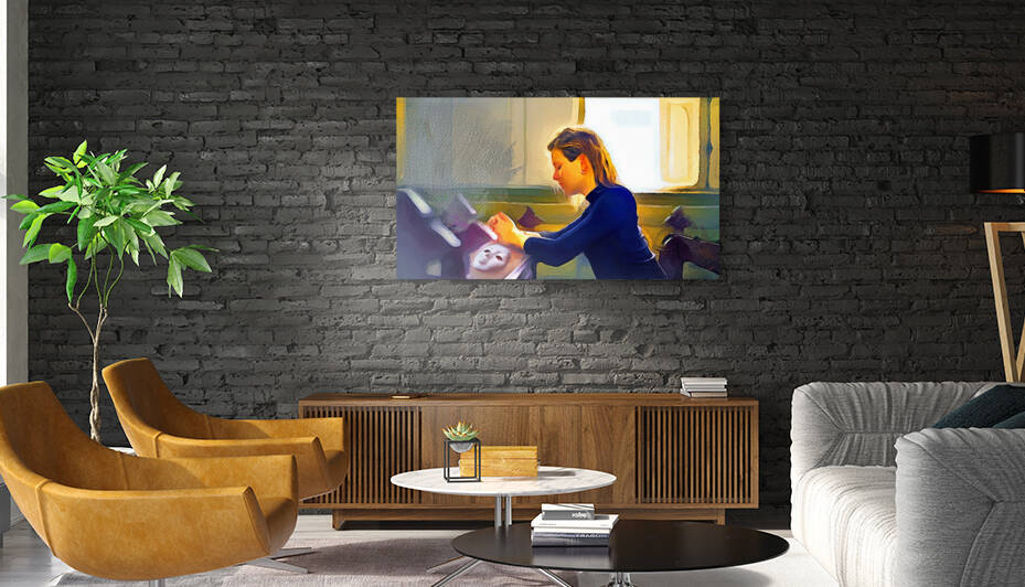 When the Mask Comes Off by Wayne Pascall Art