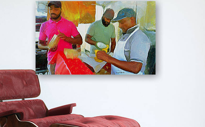 CARIBBEAN SCENES - ALIS DOUBLES by Wayne Pascall Art