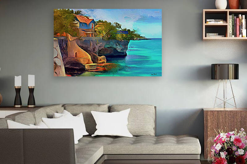 The Bay by Wayne Pascall Art