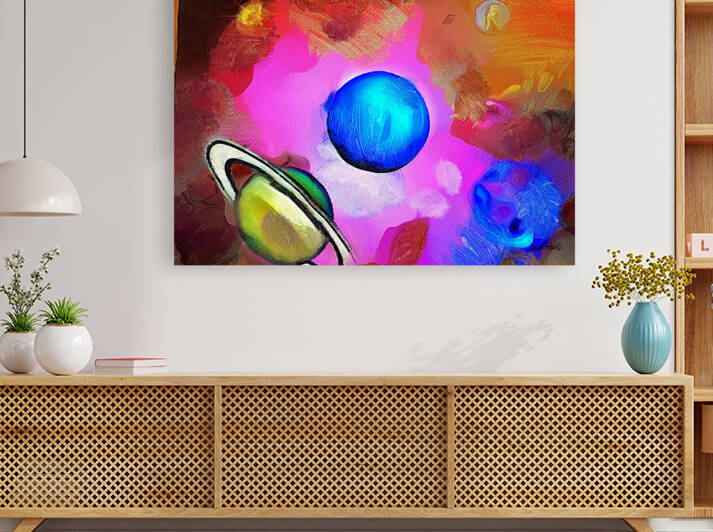 Lost in Space-4 by Wayne Pascall Art