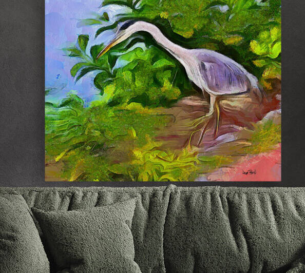 Feathered Friend by Wayne Pascall Art