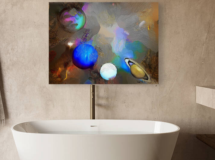 Lost in Space - 3 by Wayne Pascall Art