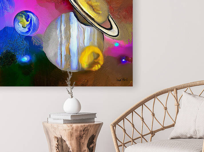 Lost in Space - 2 by Wayne Pascall Art