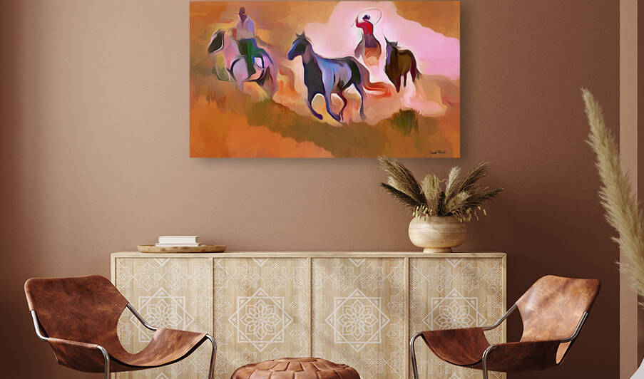 wild wild west by Wayne Pascall Art