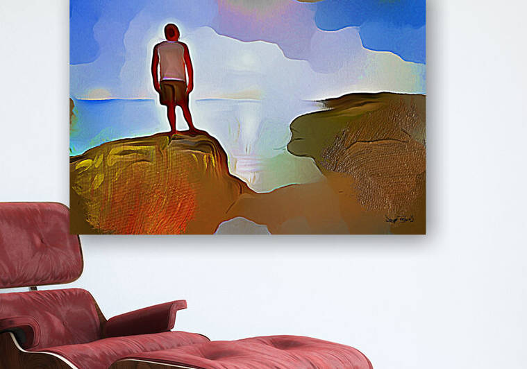 beyond the horizon by Wayne Pascall Art