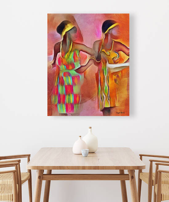 soul sisters by Wayne Pascall Art