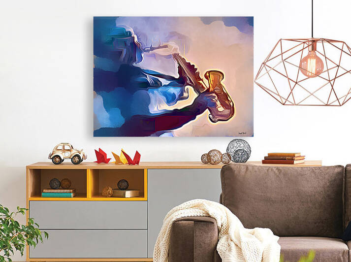 a bit of jazz by Wayne Pascall Art