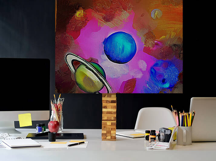 lost in space-3 by Wayne Pascall Art