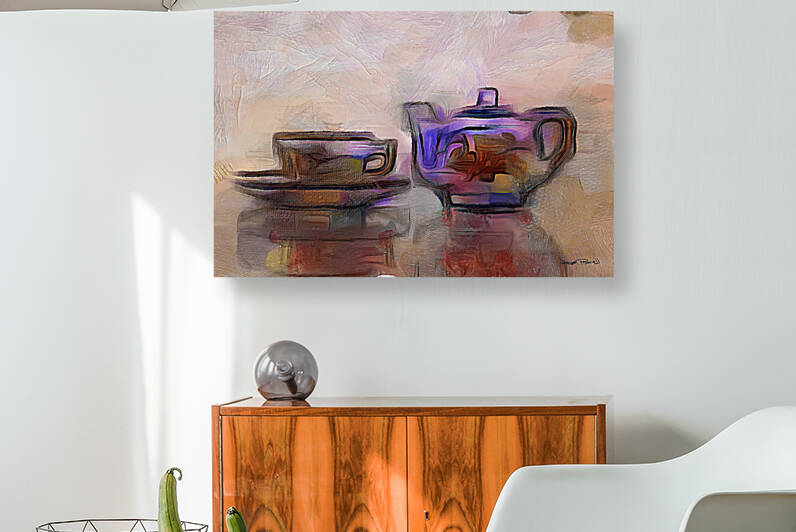 Cup of Tea by Wayne Pascall Art
