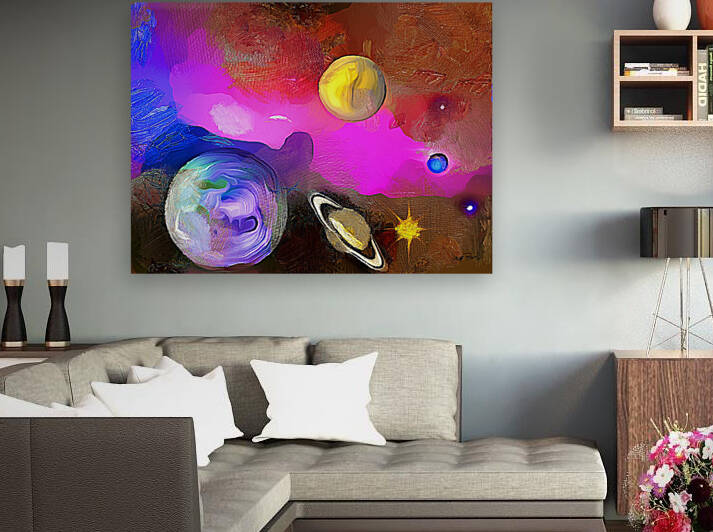 lost in space-1 by Wayne Pascall Art