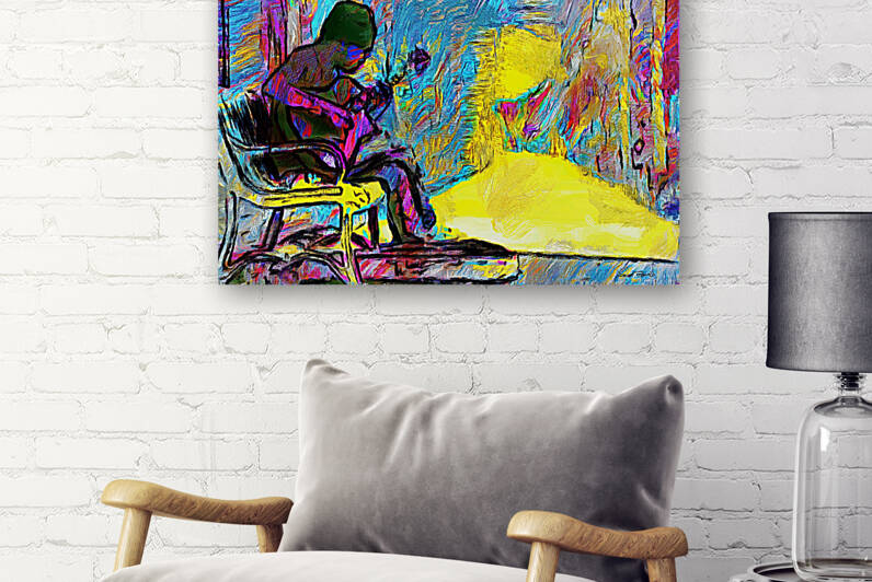 GUITAR KALEIDOSCOPE by Wayne Pascall Art