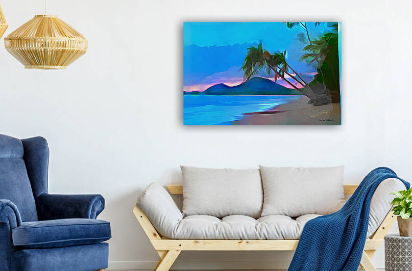 A Moment by The Coast by Wayne Pascall Art