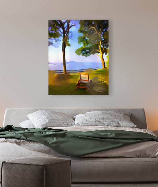 Relax Near the Trees by Wayne Pascall Art