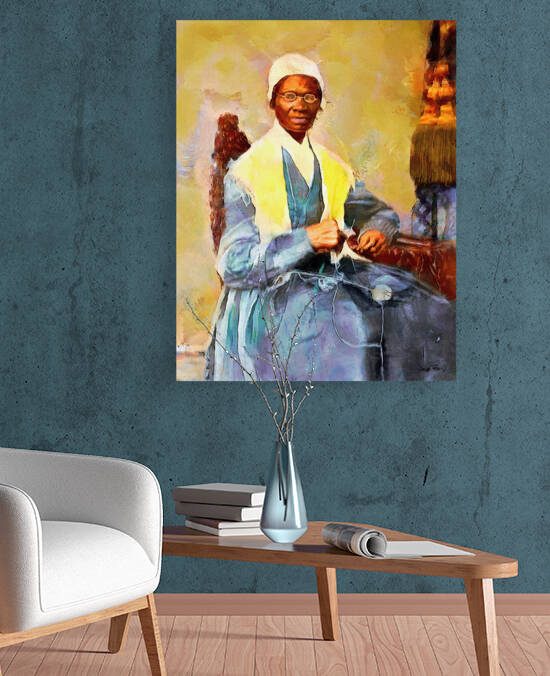 Sojourner Truth by Wayne Pascall Art