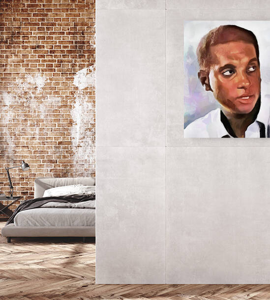 Kwame Ture by Wayne Pascall Art