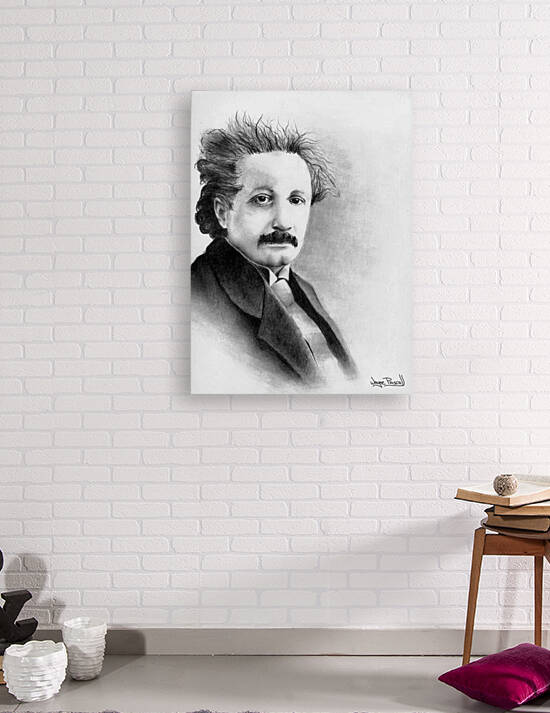 Einstein by Wayne Pascall Art