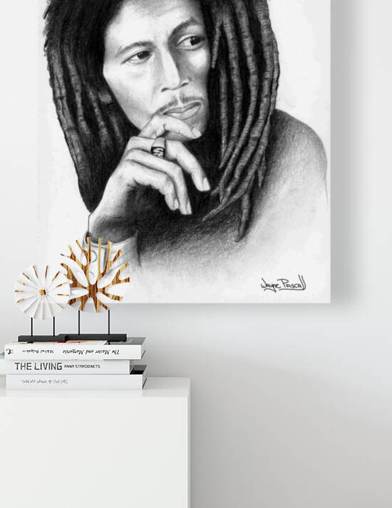 Marley by Wayne Pascall Art
