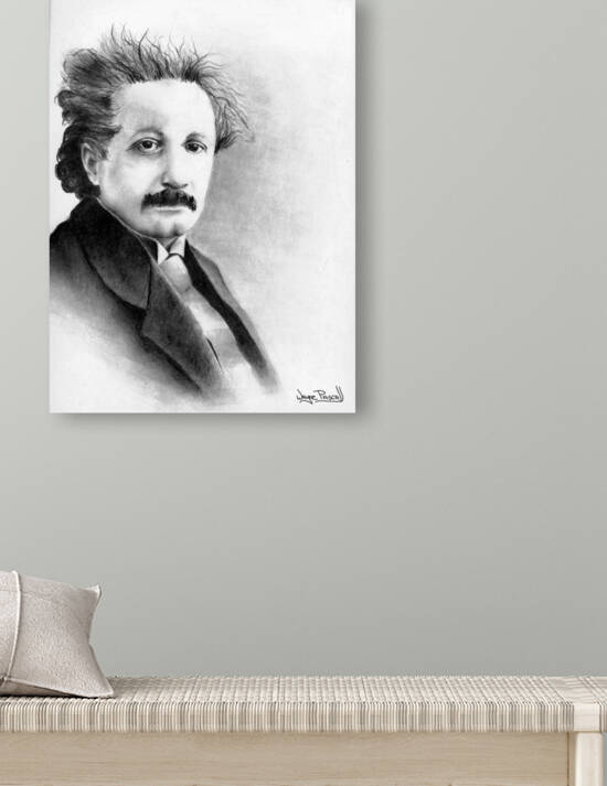 Einstein by Wayne Pascall Art