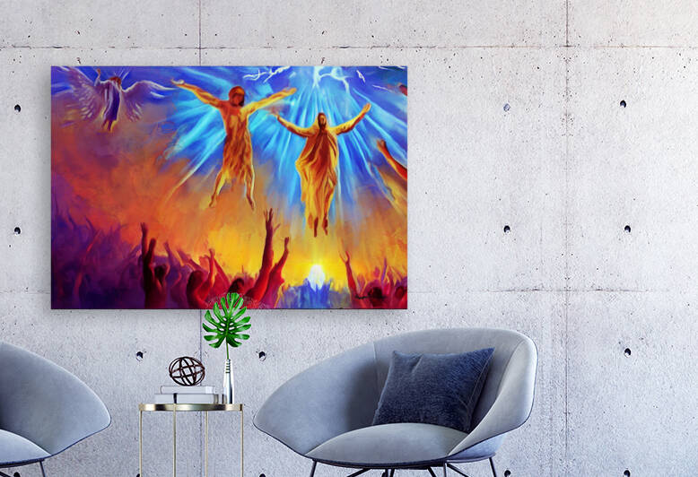 CAUGHT UP  by Wayne Pascall Art