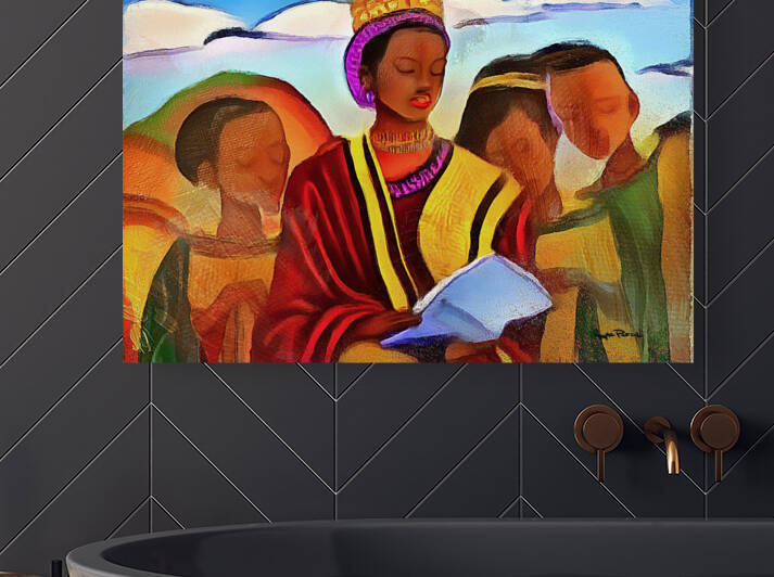 CANDACE - Queen of the Ethiopians by Wayne Pascall Art