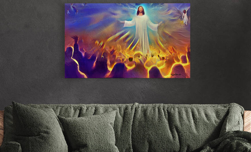 COMING BACK FOR HIS BRIDE by Wayne Pascall Art