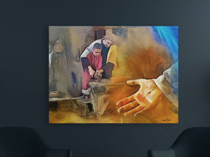 THE CARPENTERS SON by Wayne Pascall Art