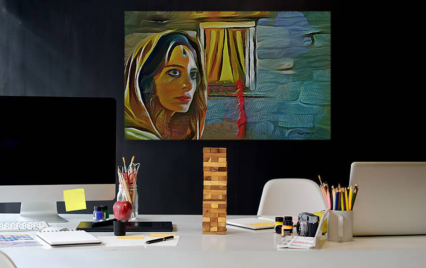 RAHAB   by Wayne Pascall Art