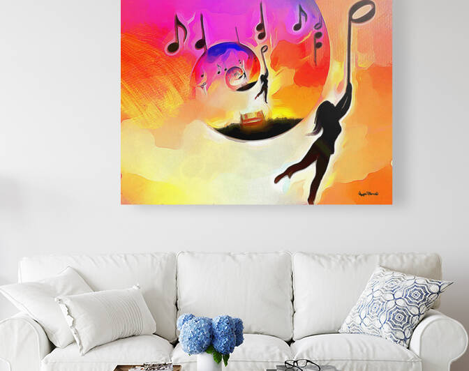 MUSICAL HIGH by Wayne Pascall Art