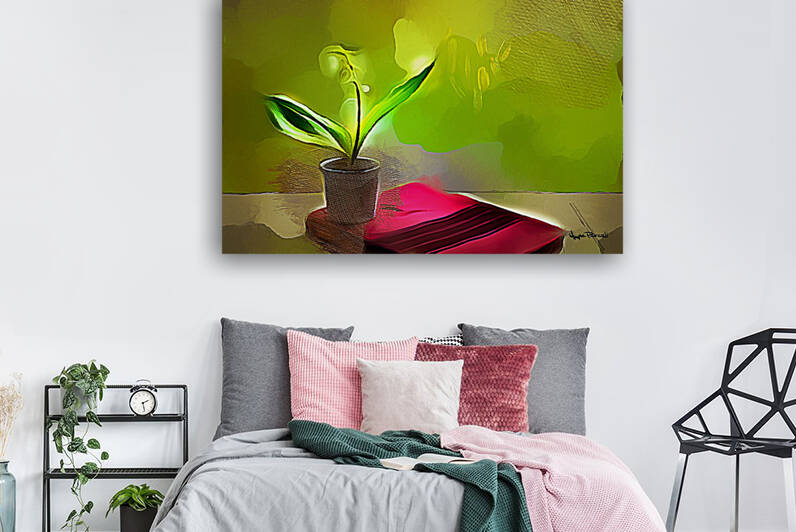 Words and Growth by Wayne Pascall Art