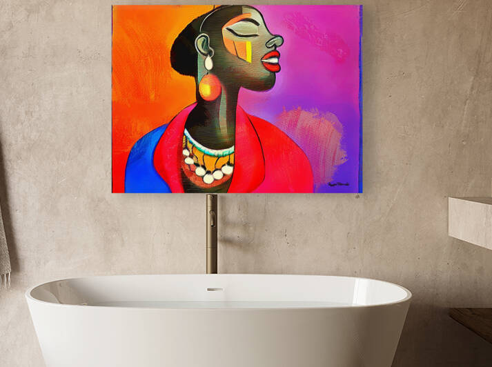 Elegant Lady by Wayne Pascall Art