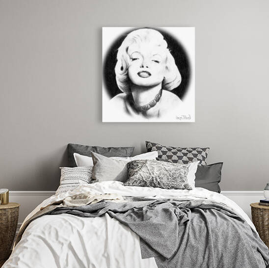Marilyn by Wayne Pascall Art