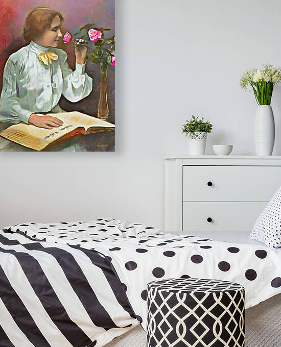 HELEN KELLER    by Wayne Pascall Art