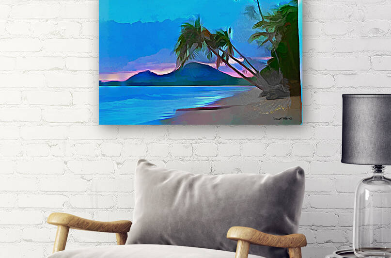 Day at the Beach by Wayne Pascall Art