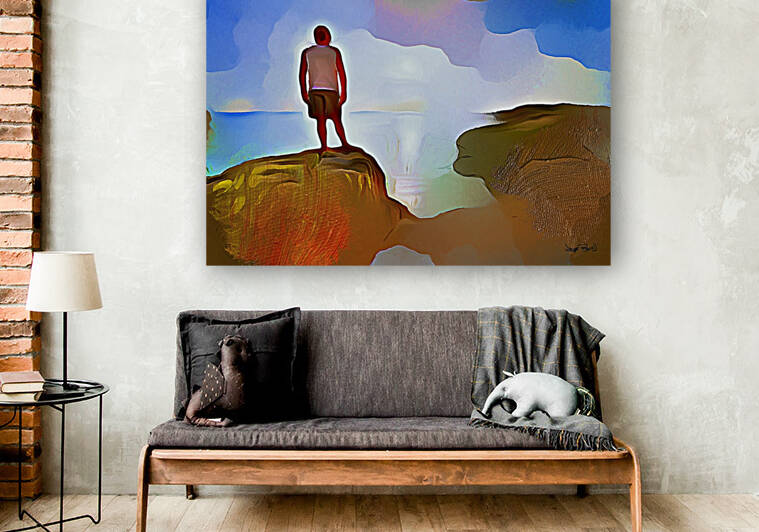 Beyond The Horizon by Wayne Pascall Art