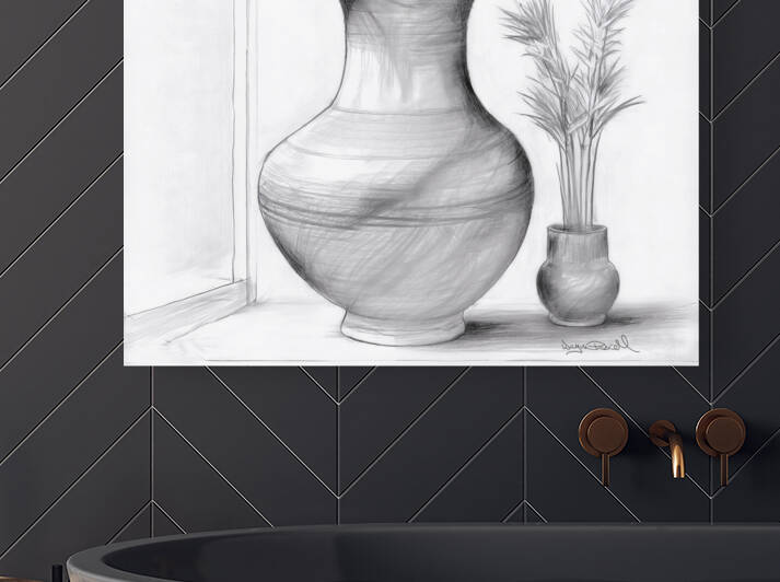 Morning Drawing by Wayne Pascall Art