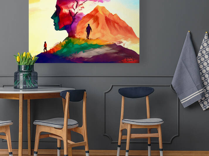 Triple Vision by Wayne Pascall Art