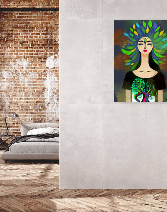 Nature Girl by Wayne Pascall Art